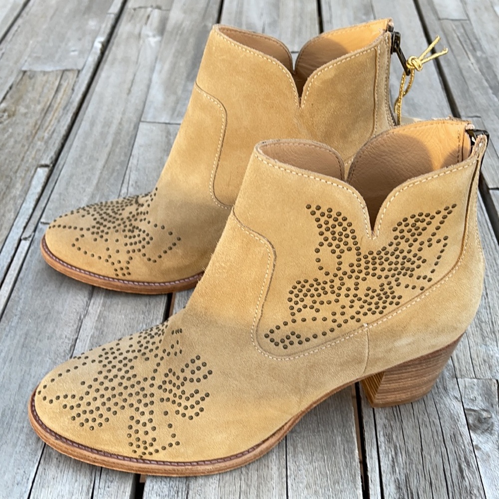 Madison Studded boots by Catarina. New in box from Sundance.